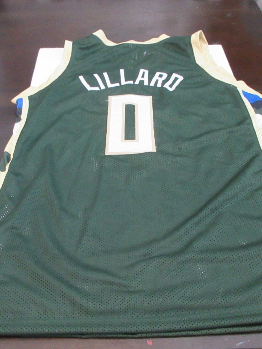Damian Lillard NBA Milwaukee Bucks  Point Guard Center XL Jersey